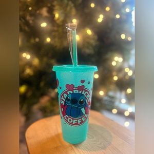 NEW Stitch & Starbucks cup